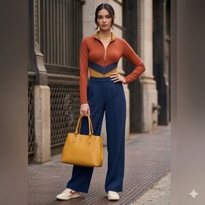 Free People Movement, We The Free Retro Chevron Stripe Half-Zip, Women's XS